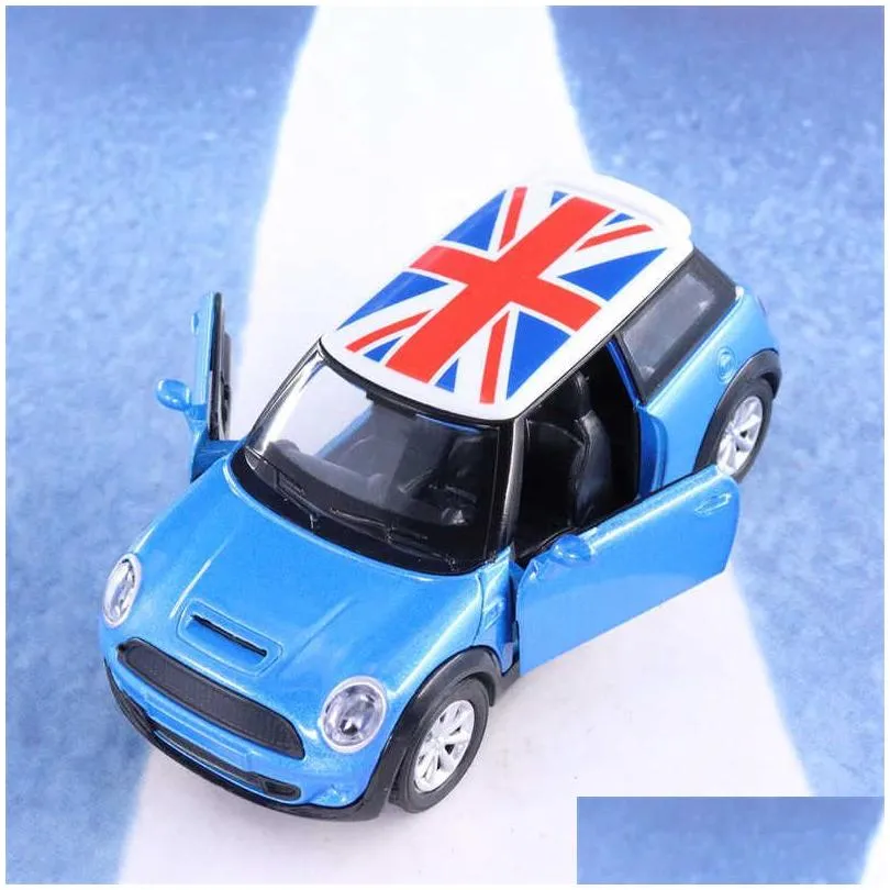 diecast model cars nicce 1 36 mini cooper alloy classic car alloy die-casting car model pull back toys vehicles collection gift for kids