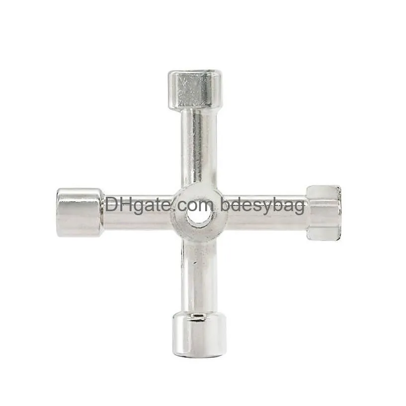 high quality common tools multi-functional electric control cabinet triangle key wrench elevator water meter valve square hole