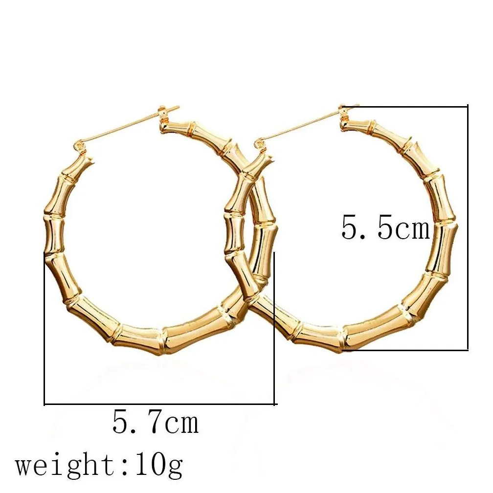 bing tu gold/silver big round hoop earrings large circle earings for women party jewelry carved loop earring brincos de gota