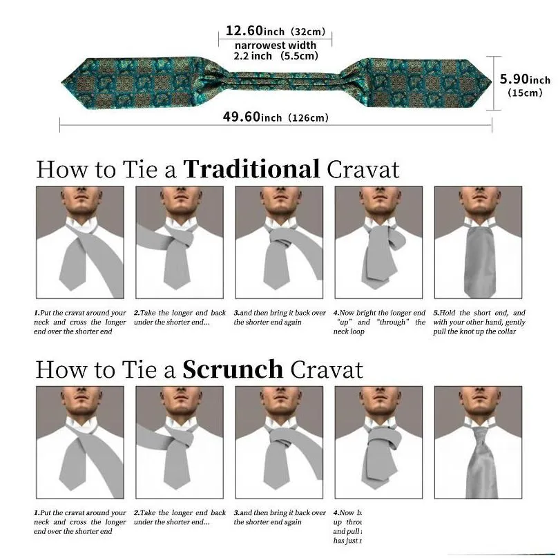 bow ties men vintage blue red green paisley plaid wedding formal cravat ascot scrunch self british style gentleman silk necktie