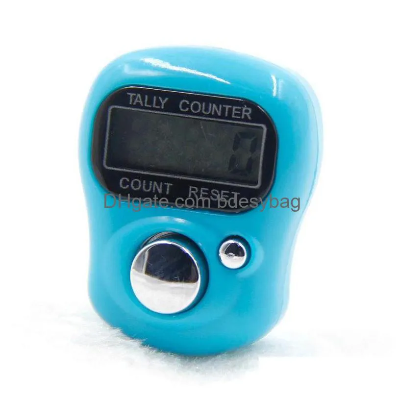 wholesale-stitch marker and row finger counter lcd electronic digital tally counter hot sale new