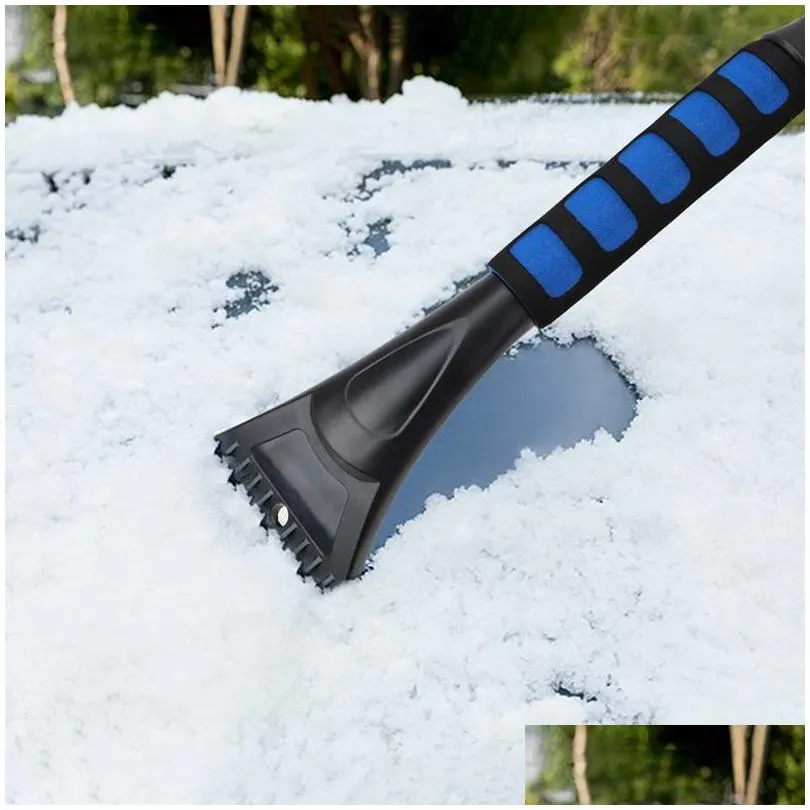 universal vehicle ice scraper cleaner tool snow brushes shovel removal brush winter cleaning tools car truck bus cross country racing