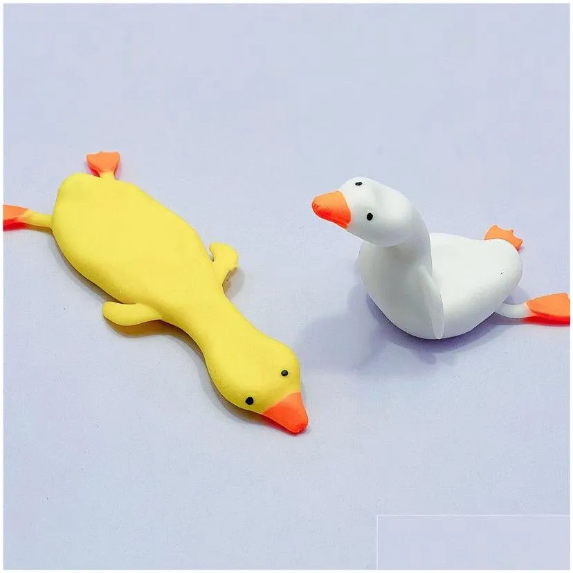 Sand Filled Duck Swan Kneading Squeeze Decompression Toys Animal Stress Relief Hand Fidget Toy For Kids