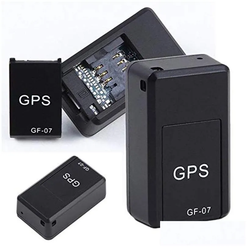 Mini GF07 Car GPS Tracker GSM GPRS Real Time Locator App With Strong Magnet Anti Lost Recording Vehicle Online Tracking Device