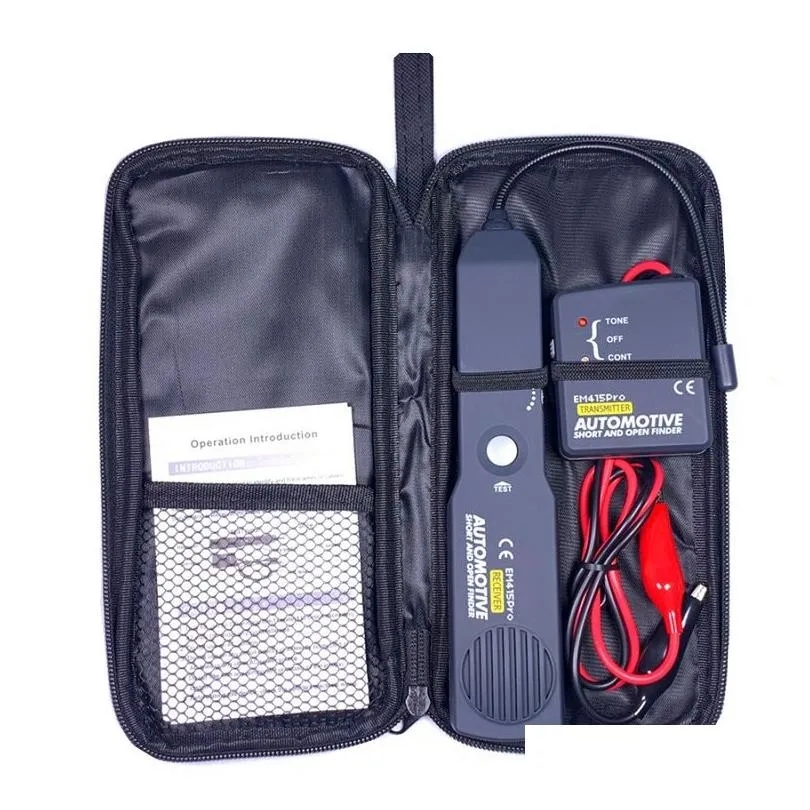 EM415pro Automotive Tester Diagnostic Tools Cable Wire Wand Short Open Finder Repair Tool Car Tracer Diagnose Tone Line