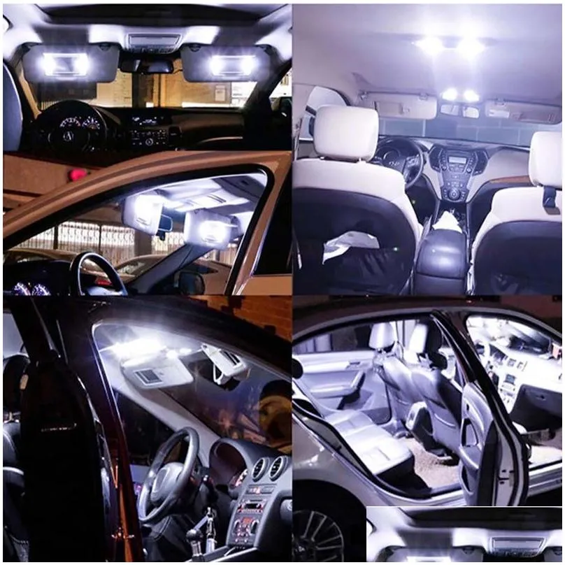 CSP 1860 C5W LED Car Lights 31mm 36mm 39mm 41mm Festoon Reading Light Auto Interior Dome Vehicle Trunk Door Lamp Bulb 6000k DC12V