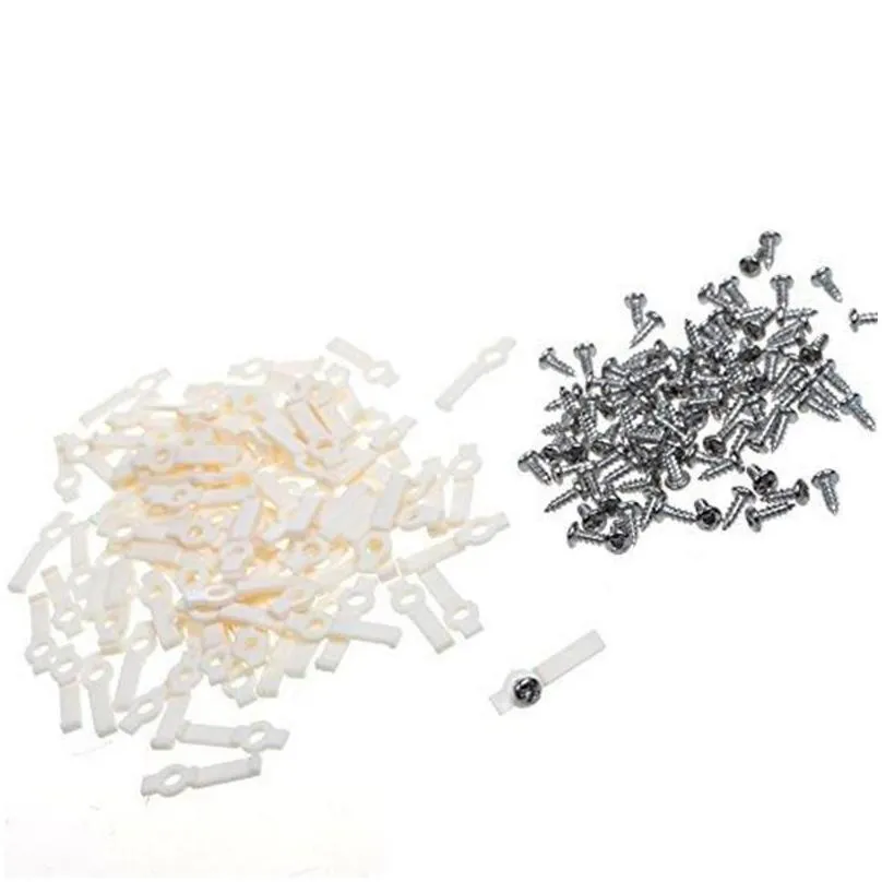 100pcs/lot led fixing silicone mounting clips buckles clamps for 2835 8/10mm strip light tape brackets clip strips