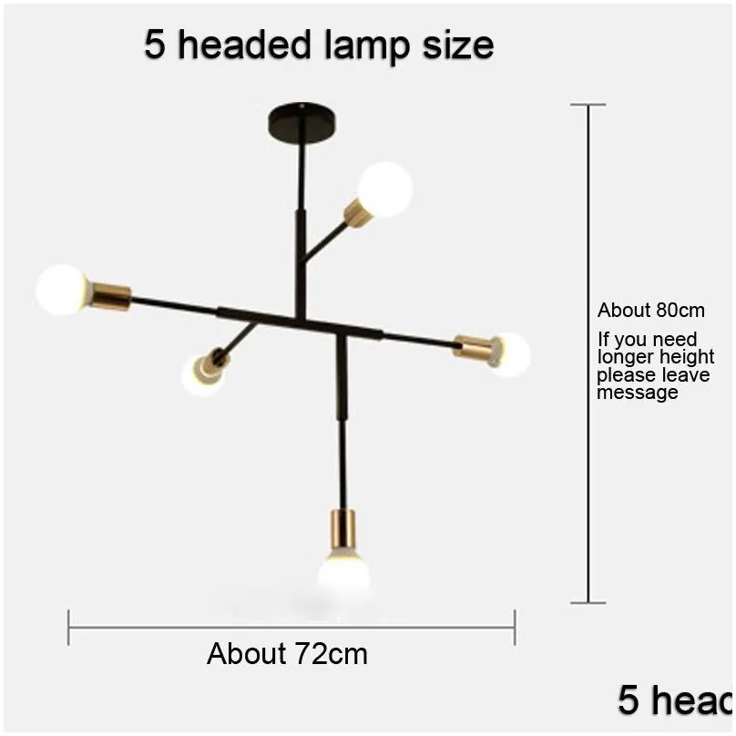 Simple post modern hanging pendant lamp light LED minimalist black gold bar stair foyer living dining room hanging ceiling lamp