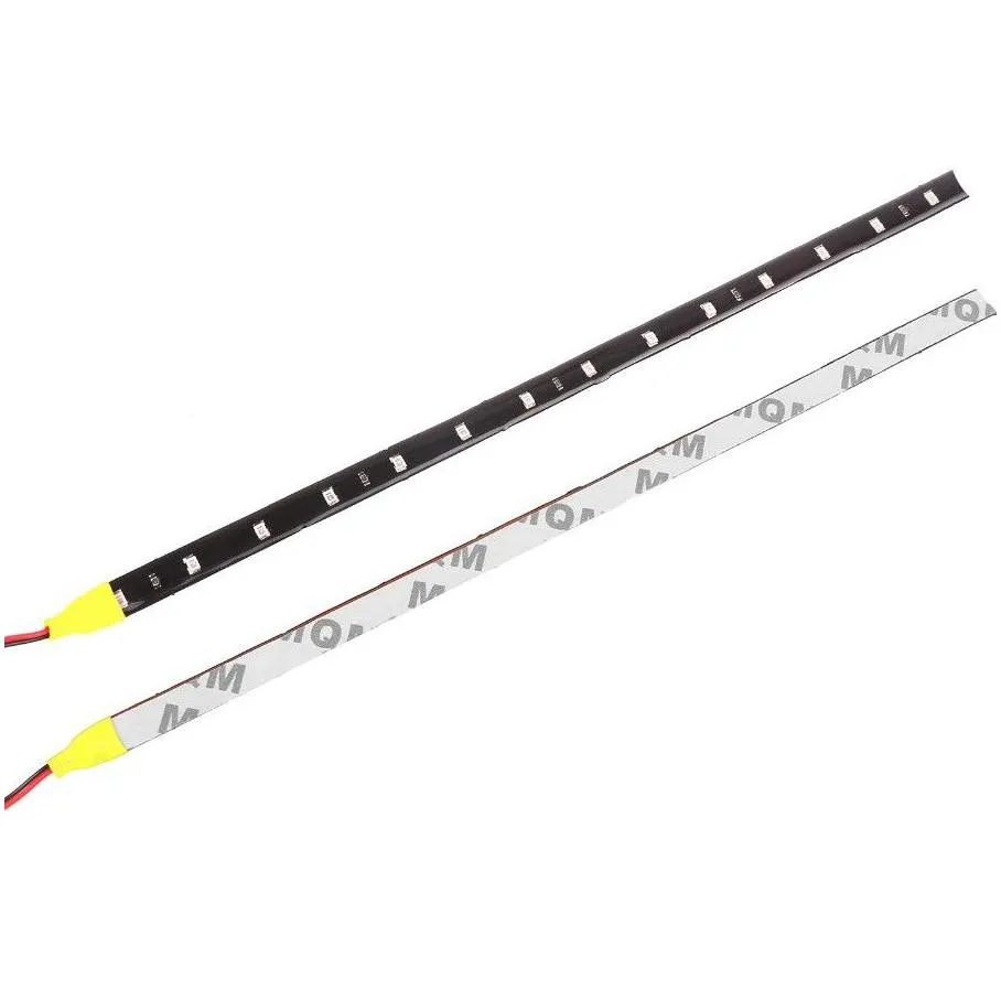 Wholesale Car Auto Decorative Flexible LED Strip Waterproof 12V 30cm 15SMD Car LED Daytime Running Light Car LED Strip DRL Light