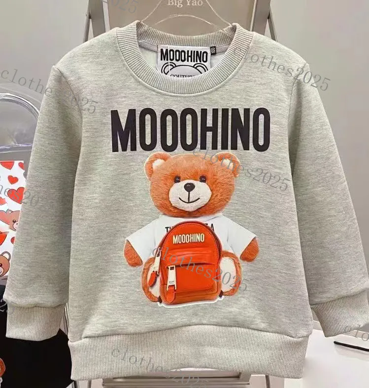 Luxury designer Baby Girls Boys Sweatshirts Kids Fashion Printed Hoodies Children Casual Sweatshirt Crew Neck Fall Winter Clothing Pullover womens mens tops brand