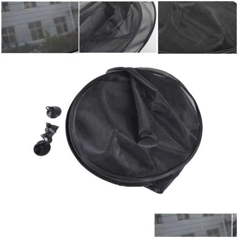 Car Sunshade Covers Magnetic Mesh Curtain Breathable Universal Windscreen Folding Visor Reflector Windshield Auto Window Sun Shade Protector