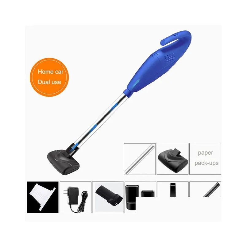 Car Wireless Vacuum Cleaner Handheld Dust Collector Mini Household High Power Sweeper Electric Mop