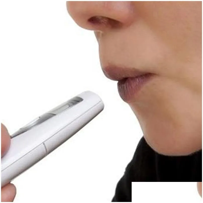 Mini Drunk Driving Handheld Alcohol Test Police Breath Breathalyzer Analyzer LCD Detector Display Digital Alcohols Tester