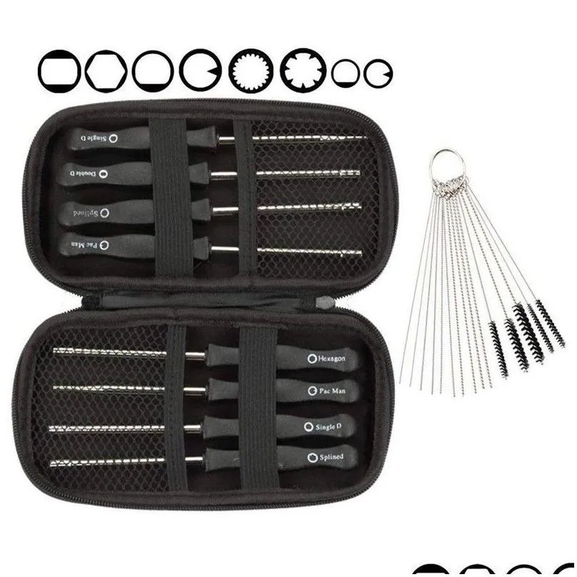 Tool Screwdriver Carburetor Cleaning Kit Case for Common 2Cycle Small Engine Poulan Husqvarna Special Screwdriver