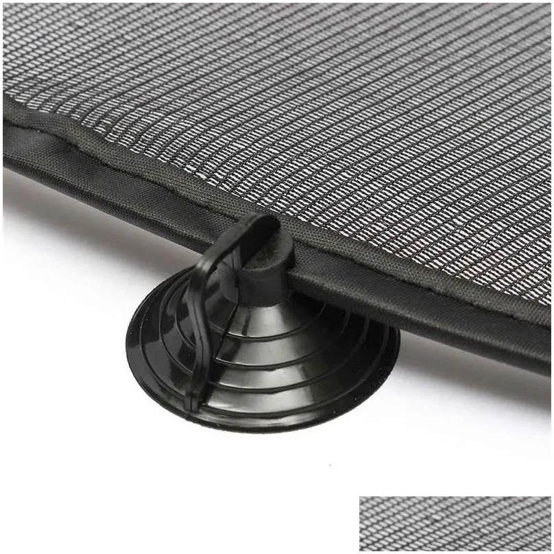 Car Sunshade Covers Magnetic Mesh Curtain Breathable Universal Windscreen Folding Visor Reflector Windshield Auto Window Sun Shade Protector