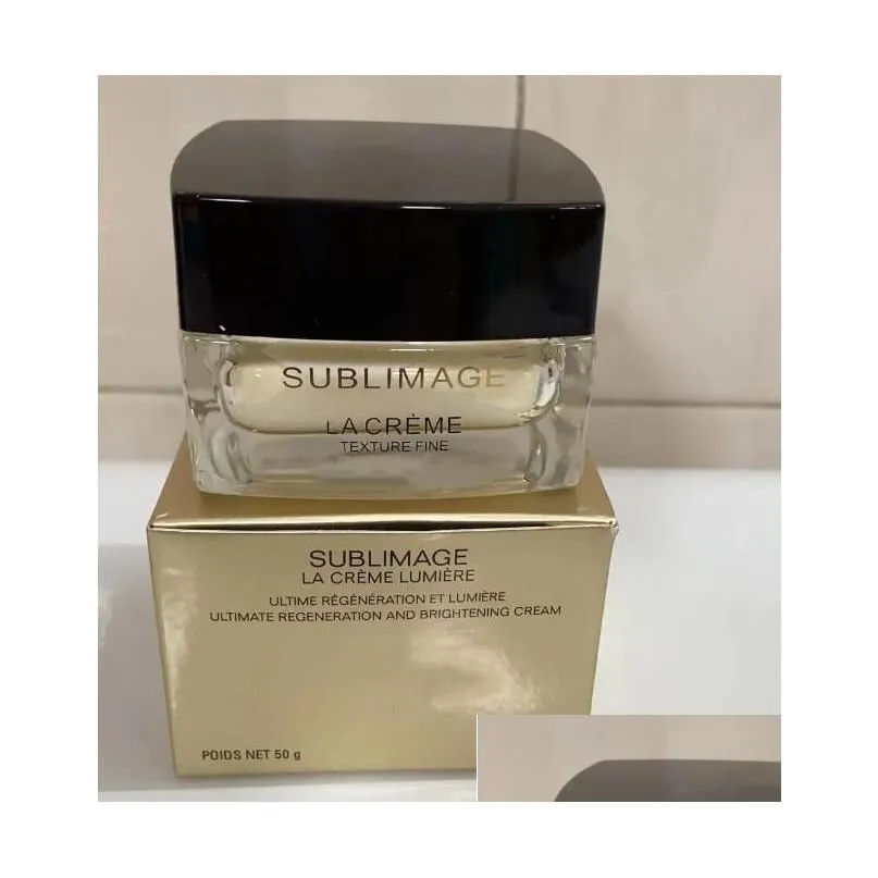 famous Brand SUBLIMAGE LA CREME Regeneration cream Nourish moisturizing deep repairing TEXTURE FINE 50ml