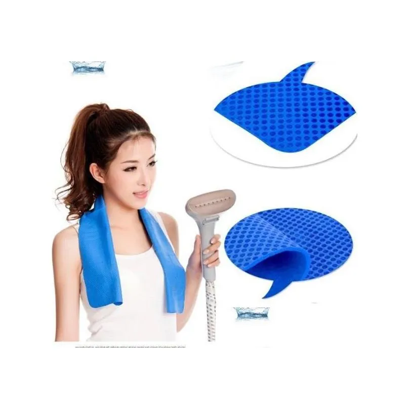 Cold cooling Performance towel Summer cooling towels sports outdoor ice cold scarf scarves Pad neck tie wristband headband beach