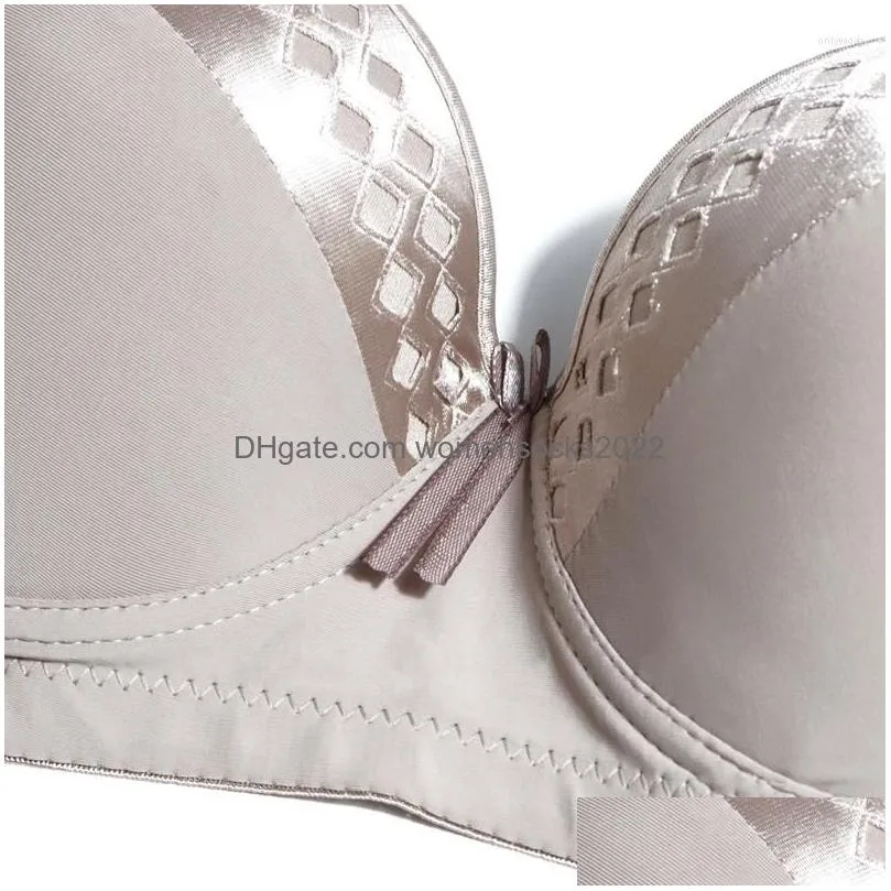 bras beauwear mold cup for women plus size lingerie push up plunge ladies underwire gather underwear
