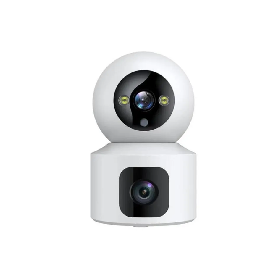 2MP Dual lens wifi camera ptz wireless network camera CCtv security product baby monitor Surveillance product