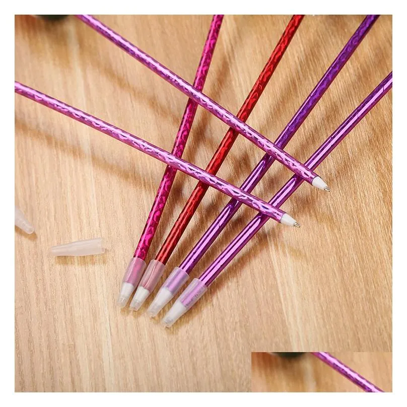 wholesale Rose Ballpoint Pen Creative Artificial Flower Decoration Beautiful Office School Stationery Personalized Writing Pen for Valentine`s Day Wedding