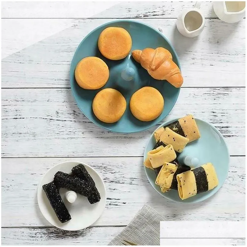 dishes plates three-layer fruit plate cake rack creative detachable snack pastry tray party stand afternoon tea home decor