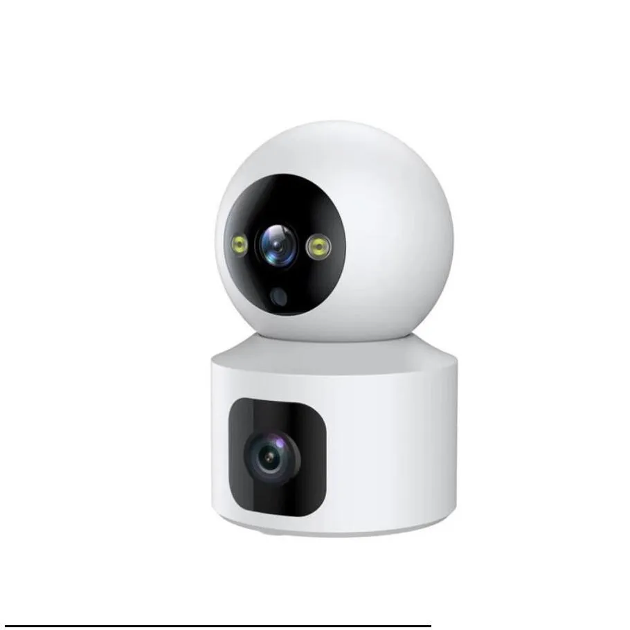 2MP Dual lens wifi camera ptz wireless network camera CCtv security product baby monitor Surveillance product