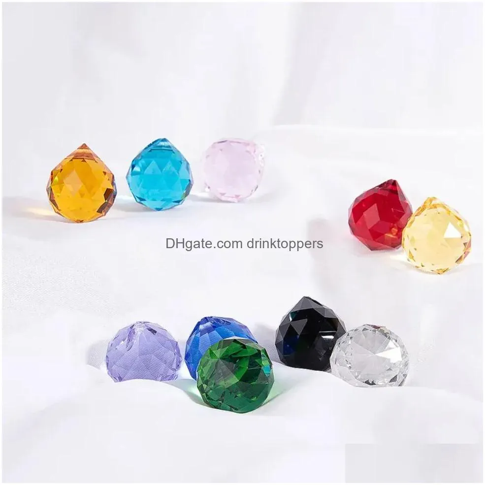 christmas decorations crystalsuncatcher clear crystal ball prism suncatcher rainbow pendants maker hanging crystals prisms for windows car 20mm