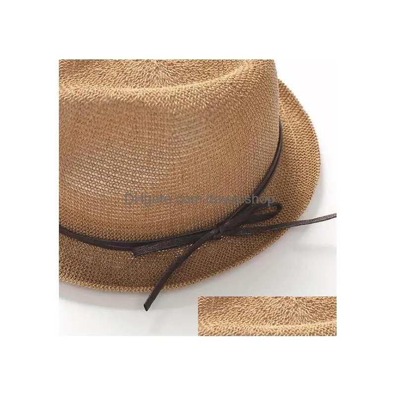 men/women straw hats sun hat snapback fashion folding gorras hip hop spring summer sun bonnet for lover unisex