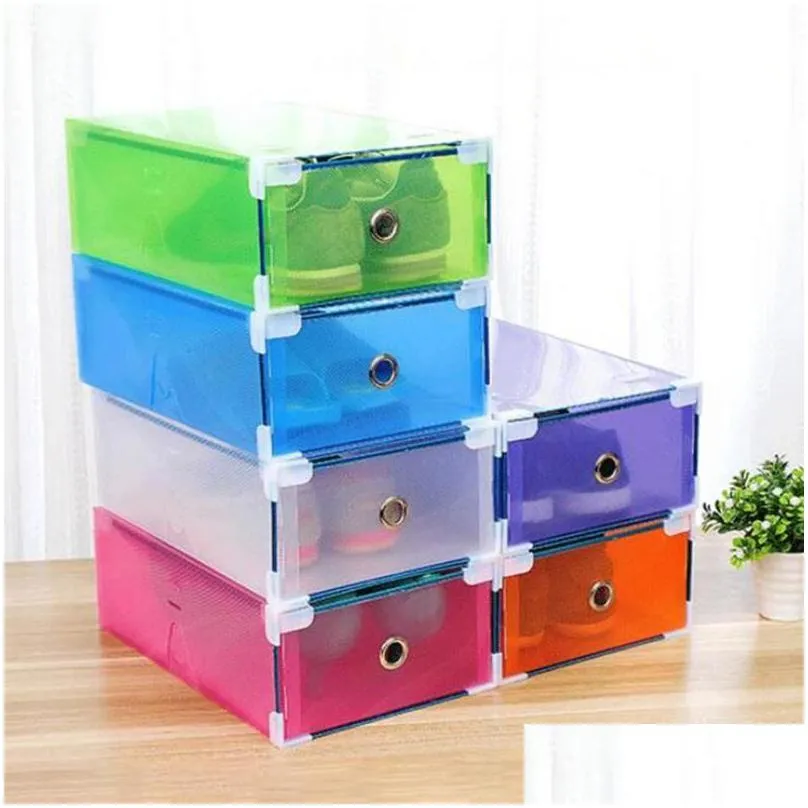 shoes box useful shoes storage bin no deformation durable storage cabinet 220818