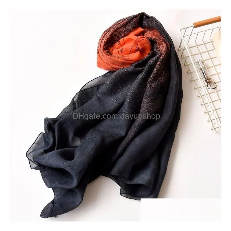 spring summer women scarf 180*90cm large size kerchief beach towel cotton linen shawls headband travel wrap scarves