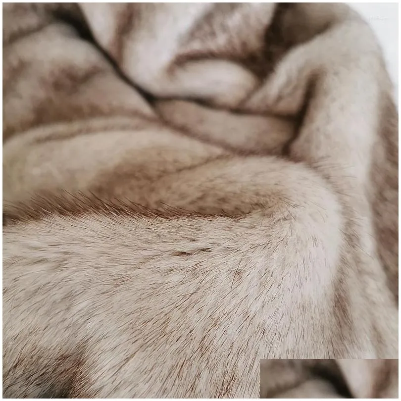 blankets luxury faux fur blanket european home decoration fluffy shaggy sofa bedspread warm bedding sheet cozy throw