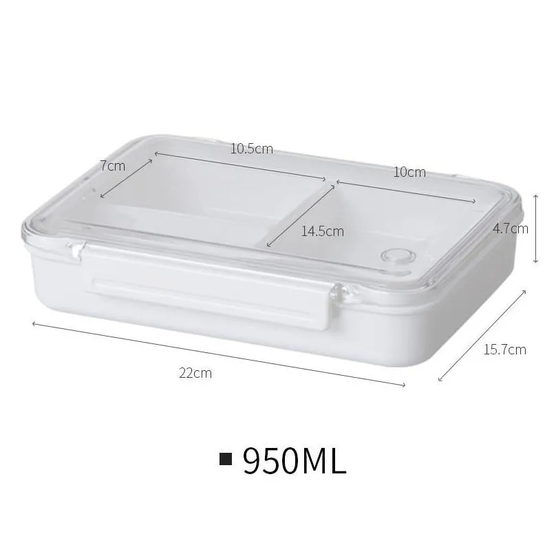 Dinnerware Sets China High Quality Lunch Box Keep Freshing Bento Boxes Grade Microwave Container With Seperate Grids