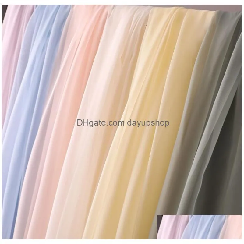 2019 new candy color women scarf 180*140cm solid beach towel pashmina wraps summer ultra-thin sunscreen silk scarves fashion