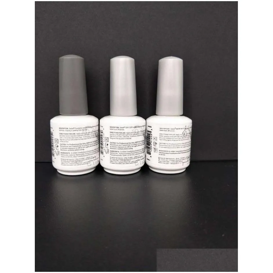 Top Quality Soak Off Nail Gel Polish For Nails Art Lacquer Led/uv Harmony Base Coat foundation matte