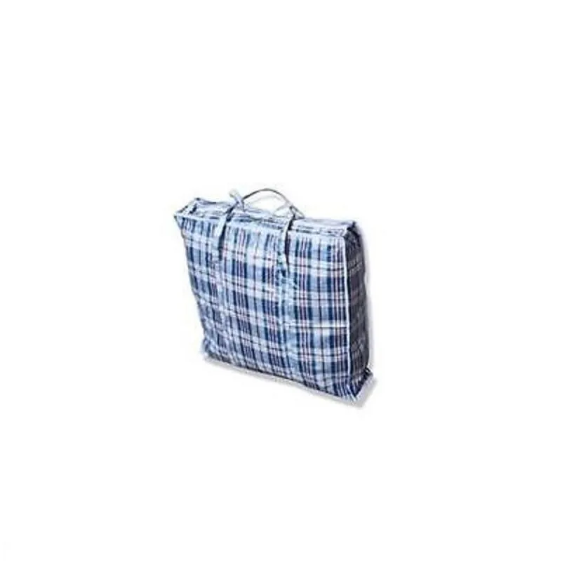 Storage Bags Jumbo Small Laundry Zipped Reusable Large Strong Shopping Bag Random Color