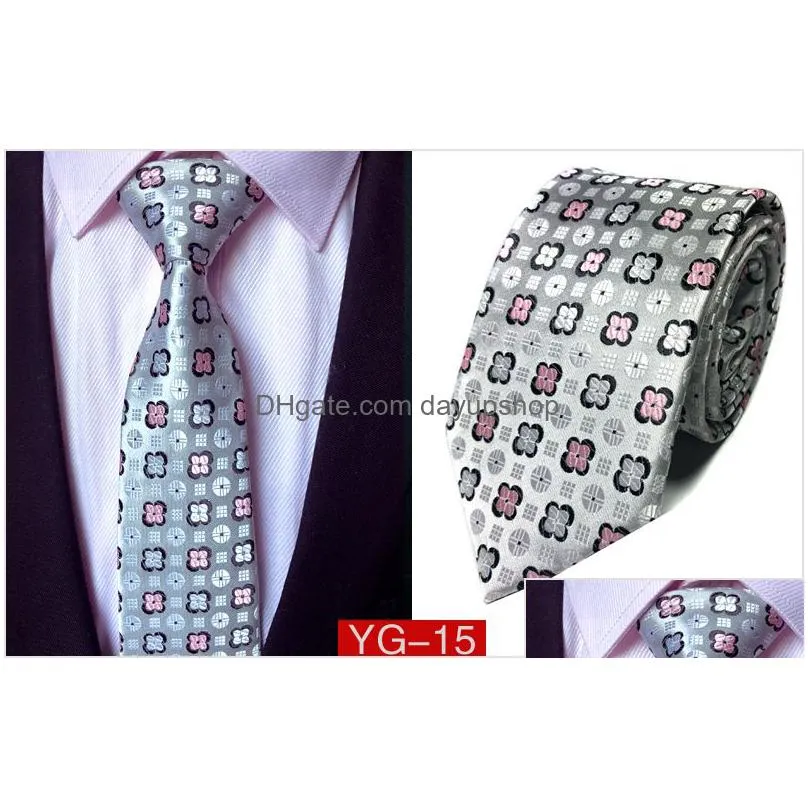 new design mens neck tie elegant man floral paisley neckties 145*8*3.8cm classic business casual wedding tie