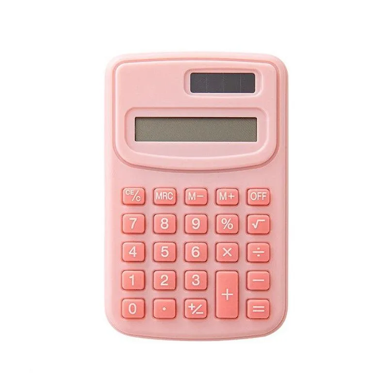 wholesale Pocket Calculator Handheld Mini Calculators with Button Battery 8 Digit Display Basic Office Calculators for Home School Kids Teacher Office Use