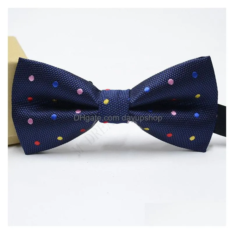 67 colors new unisex men women bowties adjust the buckle men`s stripe bowknot neck tie bow formal commercial tie party tuxedo classic