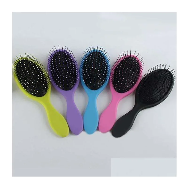 hair brush combs magic detangling handle  shower message combs salon styling tamer tool