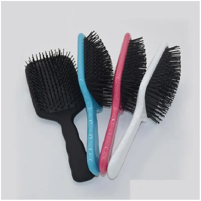 hair brushs combs magic detangling handle  shower comb head massage brush salon styling tool