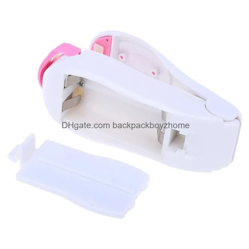 creative portable mini pocket home snacks bag tools heat sealer vacuum resealer cilps handy sealing machine