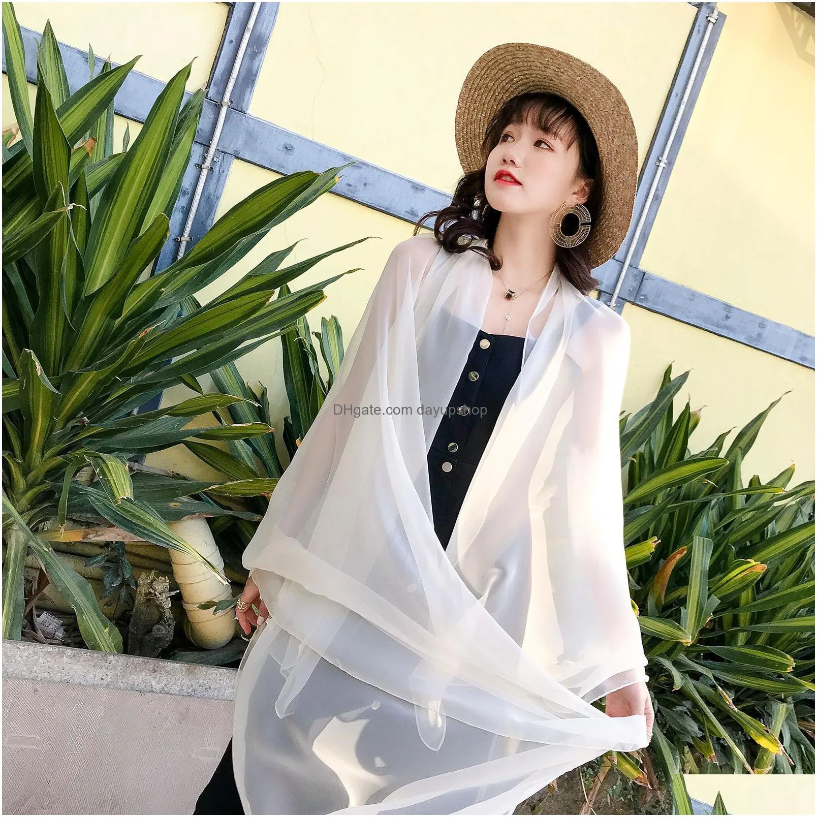 2019 new candy color women scarf 180*140cm solid beach towel pashmina wraps summer ultra-thin sunscreen silk scarves fashion