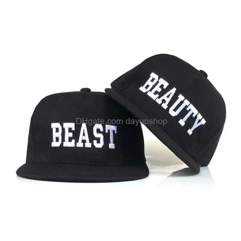 4 designs spring summer baseball cap beauty beast hiphop cap snapback caps adjustable flat along sun hat lover hat casquette