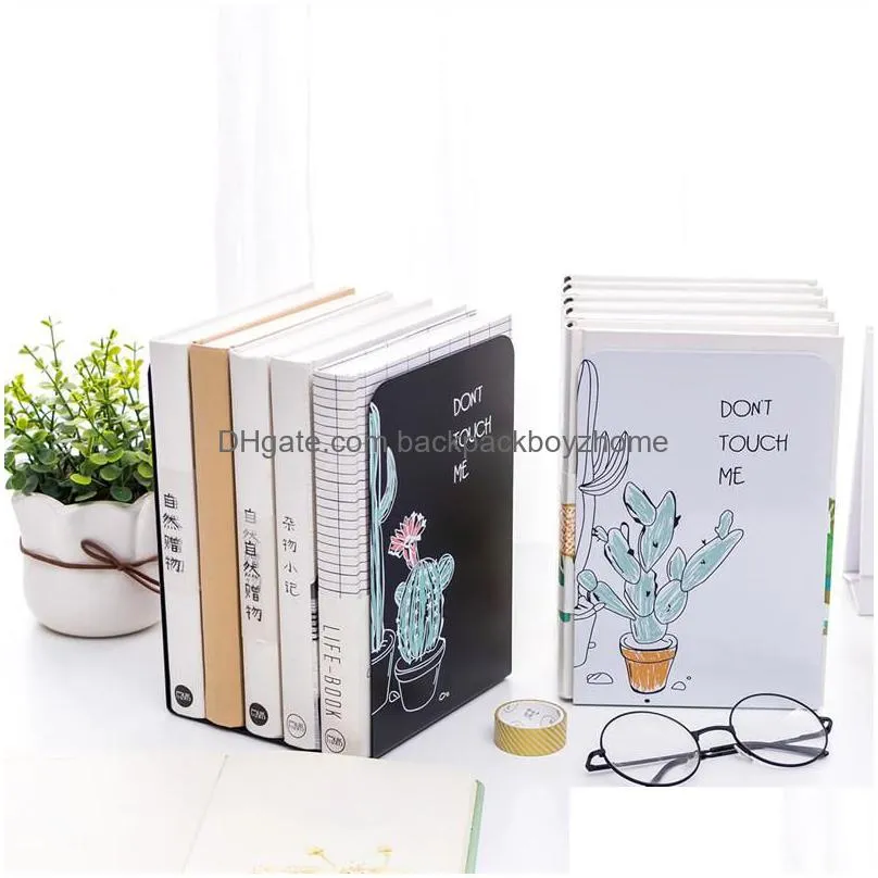 wholesale card files custom metal l-shaped bookend,book stand desk accessories provide design draft customization personalized full-printing bookshelf desktop