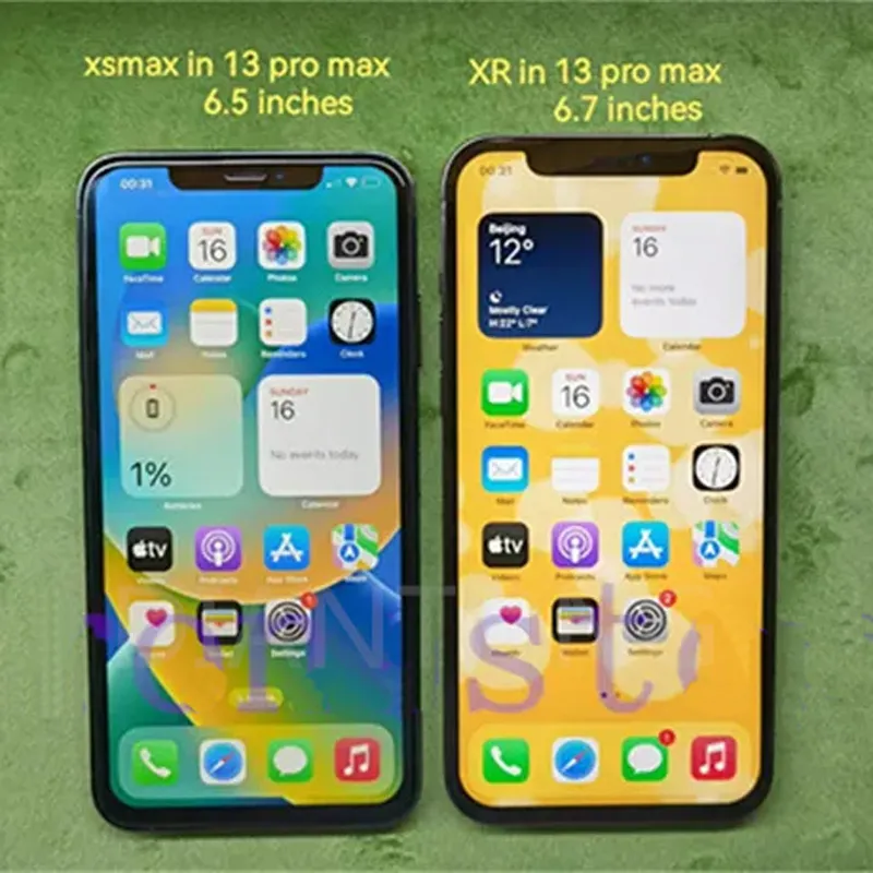  Original iphone XR in 14 pro max or 13 pro max style 6.7 inches phone Unlocked with 14promax box&Camera appearance 4G RAM 64GB 128GB 256GB ROM smartphone,A+ Condition