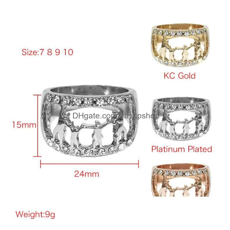 hot elegant diamond rings crystal ring 3 colors love family rings women jewelry grandma mother`s day gifts valentine`s day free