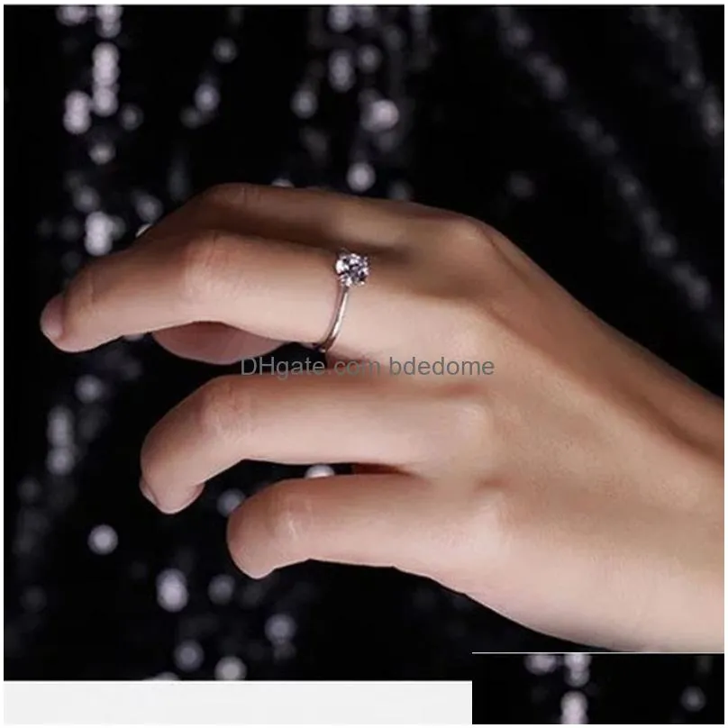 open adjustable band rings silver couple engagement wedding ring for women men fashion jewelry gift will and sandy