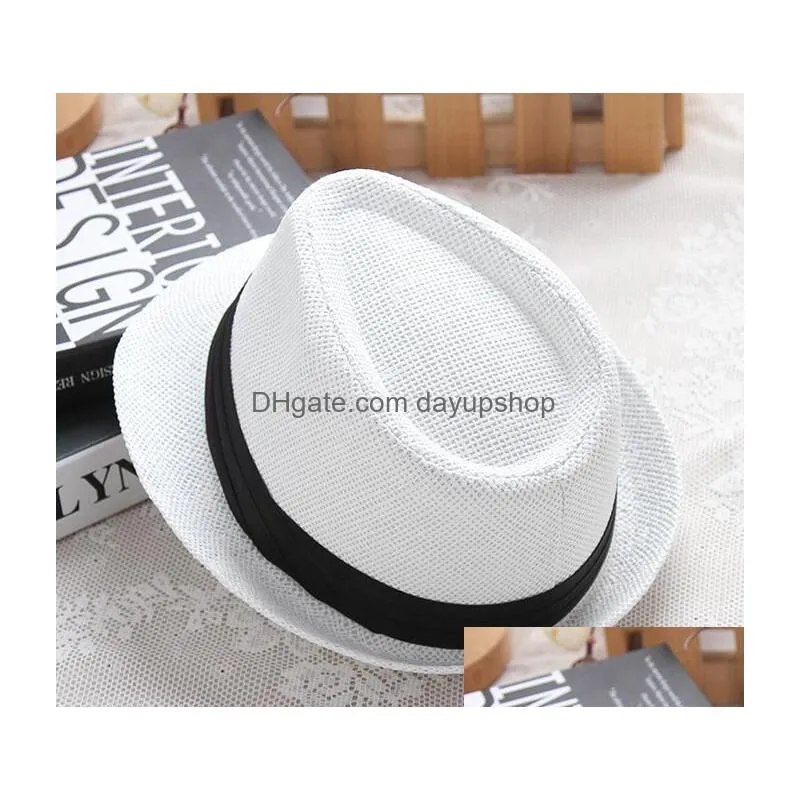 quality panama hats ventilate straw hat jazz hat fedora hat man women sun hats stingy brim hats for summer