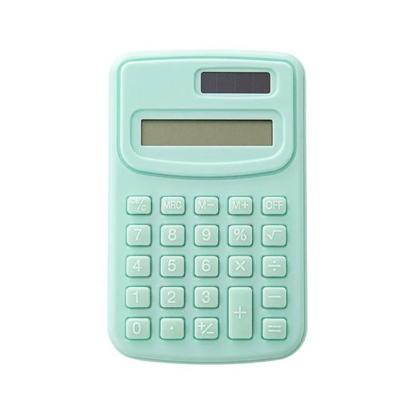 wholesale Pocket Calculator Handheld Mini Calculators with Button Battery 8 Digit Display Basic Office Calculators for Home School Kids Teacher Office Use