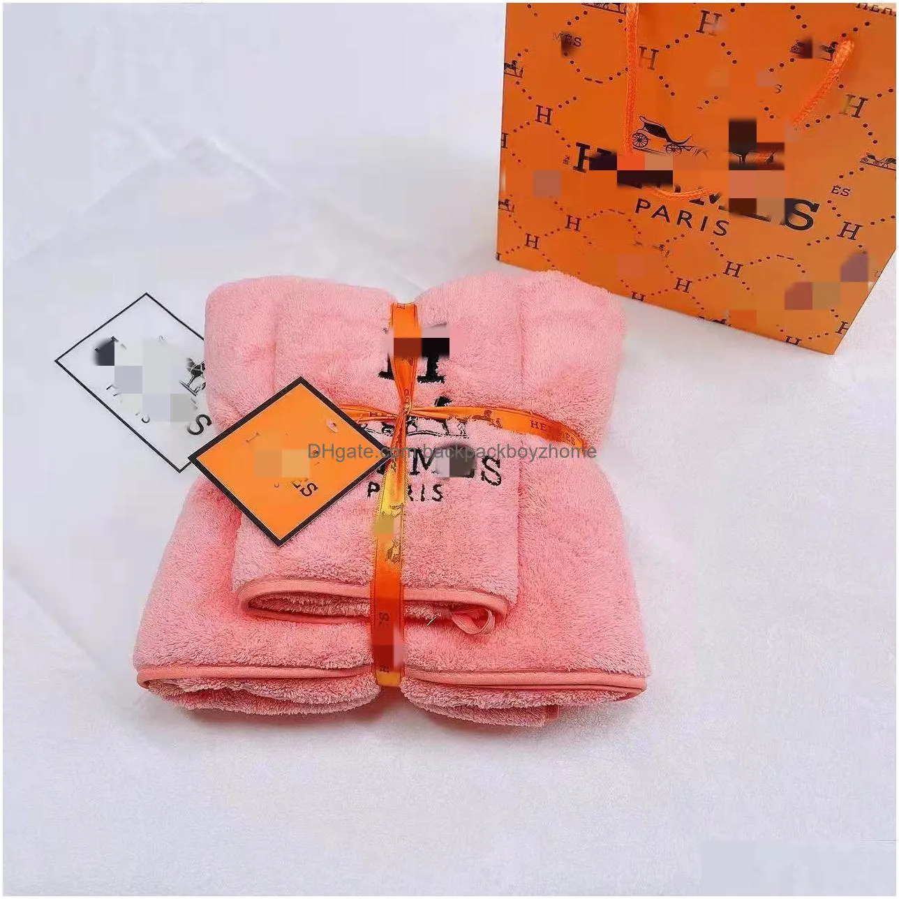 stylish letter h blanket printed bath towel soft thick high quality towels couple designer jacquard washcloth for sports swimming beach gift 2 piece